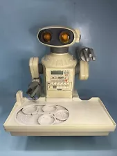 Vintage 1980s TOMY OMNIBOT 2000 Robot w/ Tray - UNTESTED Great Condition