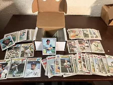 1977 / 1978 Topps Baseball Card Lot 200 Count (All Different) (High Grade)