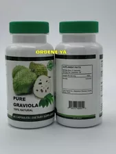 PURE GRAVIOLA EXTRACT 1000 mg Guanabana Annona Muricata Antioxidant Supplement