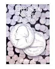 *NEW* HE Harris JEFFERSON NICKELS Coin Folder No #2 1962-1995 Album Book #2680