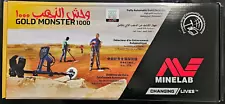 Minelab GOLD MONSTER 1000 Metal Detector with 5" Coil for Gold Prospecting #631