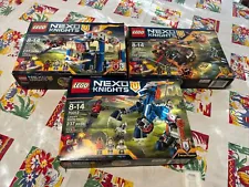 3 Nexo Knights Lego Sets #70324,#70312,#70313 Nice