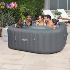 Saluspa Coronado Energysense Square Air Jet 4-6 Person Inflatable Spa NEW