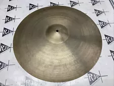 60’s Vintage Zildjian Cymbals 22” Ride 18” Crash Cracked