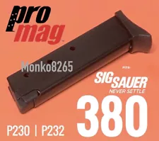 PROMAG MAGAZINE 380ACP 7 Round Blued SIG06 for SIG SAUER P230 P232