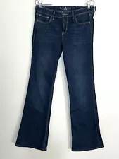 Hollister NEW Classic Low Rise Bootcut Jeans Dark Wash Stretchy Sz 29 / 9