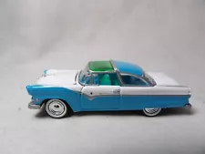 1955 FORD CROWN VICTORIA 2000 JOHNNY LIGHTNING AMERICAN CHROME 1:64