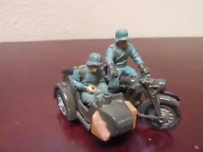 Britains WW2 German Motorcycle/Sidecar Spares Or Repair