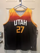 !UTAH JAZZ RUDY Gobert #27 JERSEY CITY Edition NBA Fanatics MEN Size 3XL - NWT!!