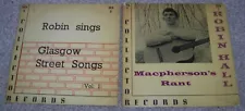 ROBIN HALL COLLECTOR RECORDS GLASGOW STREET SONGS & MACPHERSON`S RANT