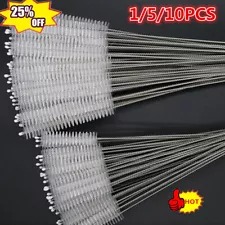 10/5/1X Test Tube Cleaning Brush Bottle Straw Washing Cleaner Bristle Kit Tool