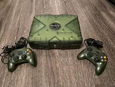 Original Microsoft Xbox Halo Special Edition Console