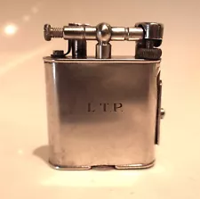 New ListingVintage Antique Dunhill lift arm lighter silver plate - very nice condition!