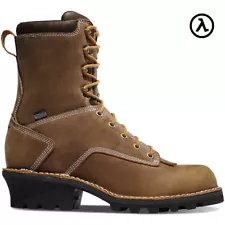 DANNER® LOGGER 8" BROWN WATERPROOF WORK BOOTS 15439 - ALL SIZES - NEW