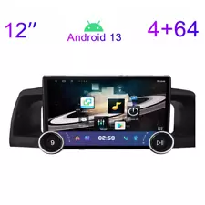 For Toyota Corolla 2003-2008 12" Android 13 4+64G Car Stereo Radio GPS Player AM (For: 2008 Toyota Corolla)