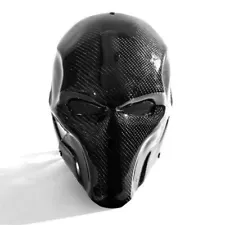 Deathstroke Terminator Helmet Cosplay Mask Props 100% Carbon Fiber Mask