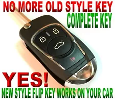 Stylish Fold key remote for Jaguar XK8 XKR keyless entry clicker fob chip alarm