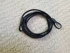 1) NEW Bowflex Revolution Lower Rail Leg Extension Rope Cable 56"