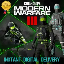 Call of Duty Modern Warfare 3 Monster Energy Full Set of 8 Codes Skin CoD MW3