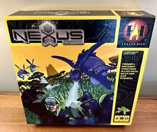 Nexus Ops English First Edition Avalon Hill Science Fiction War Game glow minis