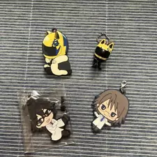 Japanese anime Durarara 3 rubber strap 1 key chain set popular item not for sale