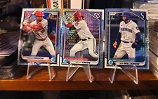 2024 BASEBALL BOWMAN CHROME 20 1ST BOWMAN MOJO lot DYLAN CREWS MOJO ROOKIE PLUS