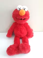 KAWS x Uniqlo x Sesame Street Elmo X-ed Out Eyes Plush Limited Edition 21"