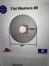 Flat Washers Stainless Steel