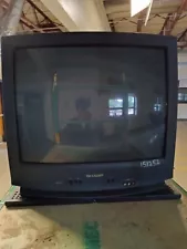 27 inch sharp crt tv