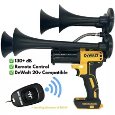 DeWalt Train Horn with Remote Control - Impact Train Horns