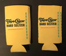 2 Topo Chico Hard Seltzer Koozie Insulated Can Cooler Spiked Sparkling Water SGA