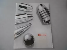 Hornady Reloading Catalog 1992 Foldout Bullet Guide Dies