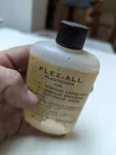 Vintage Model Airplane Glue Epoxy Flex-All Plasticizer Acrylic Lacquer Dope Prim