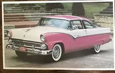 Book Clipping Photo 1955 Ford Fairlane Crown Victoria