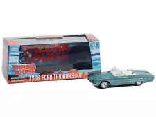 1966 Ford Thunderbird Convertible Light Blue Metallic with White Interior "Thelm