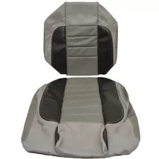 Triton Boat Seat Skins Explorer 1950173 | 2009 Gray / Black Vinyl