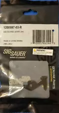 Sig Sauer Decocking Lever for P224, P226 LEGION, P229 LEGION all cal 1200597-R