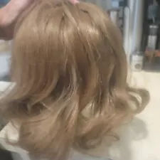 Brown Center Part 12" Wavy Wig