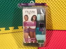 6 Fit for Me Fruit of the Loom Heather Briefs Breathable Women's Size 12 New