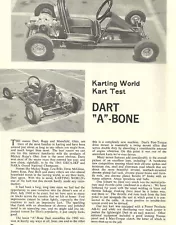 WOW! Vintage 1960's Rupp Dart Kart A-Bone Kart Test