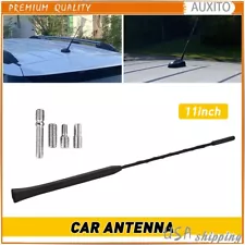 11" Antenna Mast Power FM/AM Radio Aerial Black 1995-2016 for Toyota Tacoma