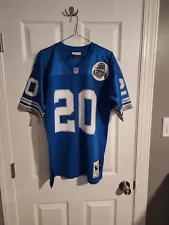 100% Authentic 1993 Detroit Lions Barry Sanders Mitchell & Ness Jersey Sz 40 M