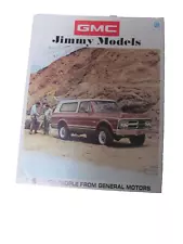 1970-71 GMC Jimmy Models sales brochure