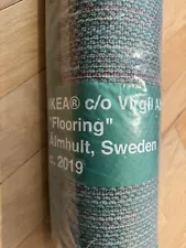 SEALED Virgil Abloh IKEA MARKERAD "WET GRASS" Rug 195x132cm Green Off-White