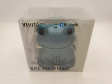 Vivitar Frog Wireless Bluetooth Waterproof Speaker IPX4 IPhone Android Comp.