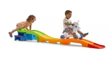 Step2 Unicorn Up & Down Roller Coaster Toy for Kids, Ride On Push Car