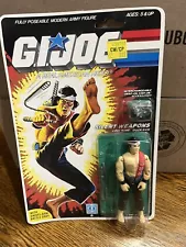 1985 Hasbro Gi Joe Quick Kick Silent Weapons MOC. 079