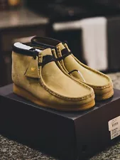 Wu-Wear Shoes Size 9.5 Wu-Tang Wallabee Clarks Rare Ghostface Killah MAPLE NEW