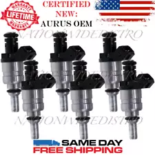 6x OEM NEW AURUS Fuel Injectors for 2001-2005 BMW 325i 2.5L I6 1427240