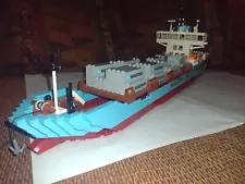 LEGO City 10152 Maersk Sealand Container Ship Missing Few Bricks in EUC + READ..